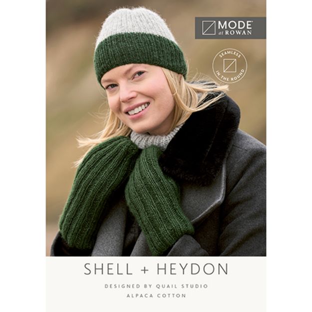 Picture of MODE at Rowan: Pattern Shell & Heydon  Alpaca Cotton